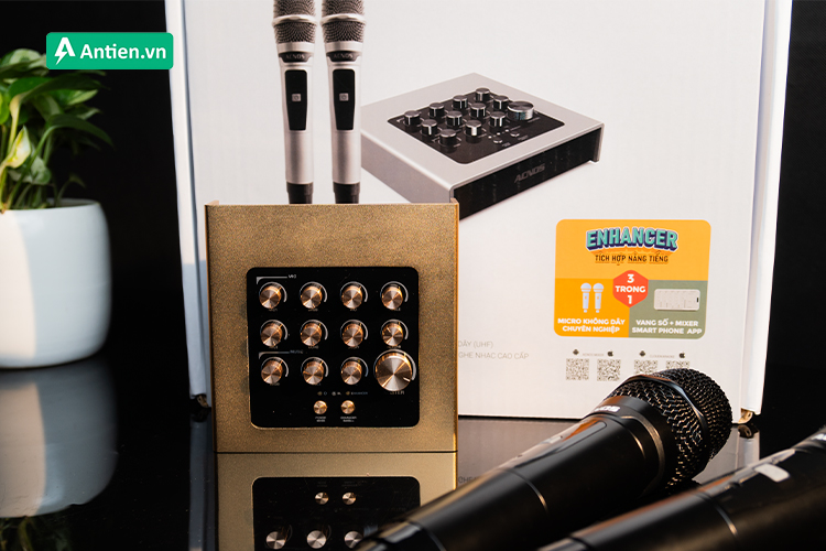 Mua micro karaoke Acnos Mi30U chính hãng tại Antien.vn