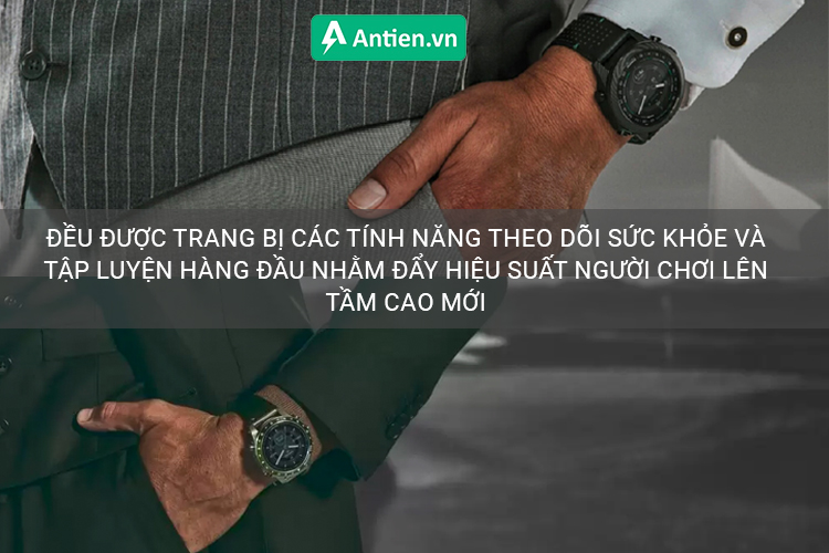 Trang bị các tính năng sức khỏe và tập luyện hàng đầu nhằm đem lại trải nghiệm tốt nhất cho người dùng