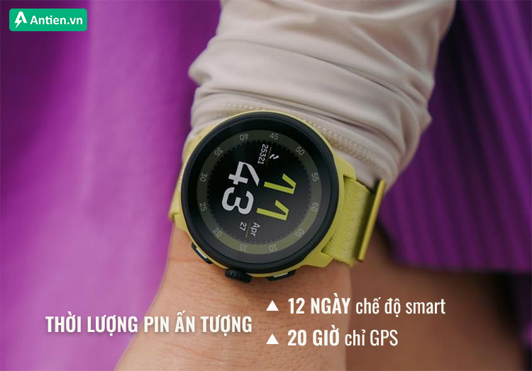 Chạy bền bỉ, lâu hơn với tuổi thọ pin bền