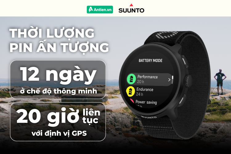 Chinh phục mọi hành trình với viên pin bền bỉ, ít phải sạc lại