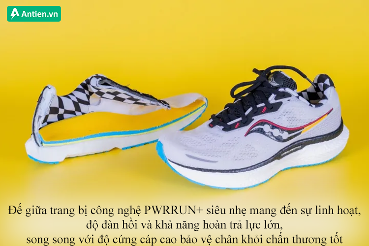 Đế giữa trang bị công nghệ PWRRUN+