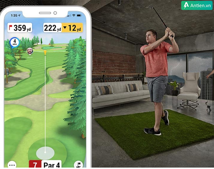 42000 sân gôn được tải sẵn trên thiết bị để người chơi thỏa sức trải nghiệm