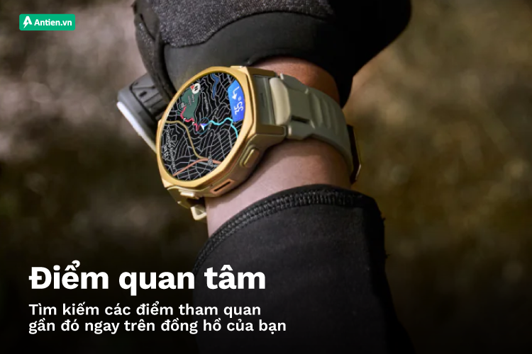 Luôn đi đúng hướng ở mọi nơi với tính năng tìm kiếm POI ngoại tuyến