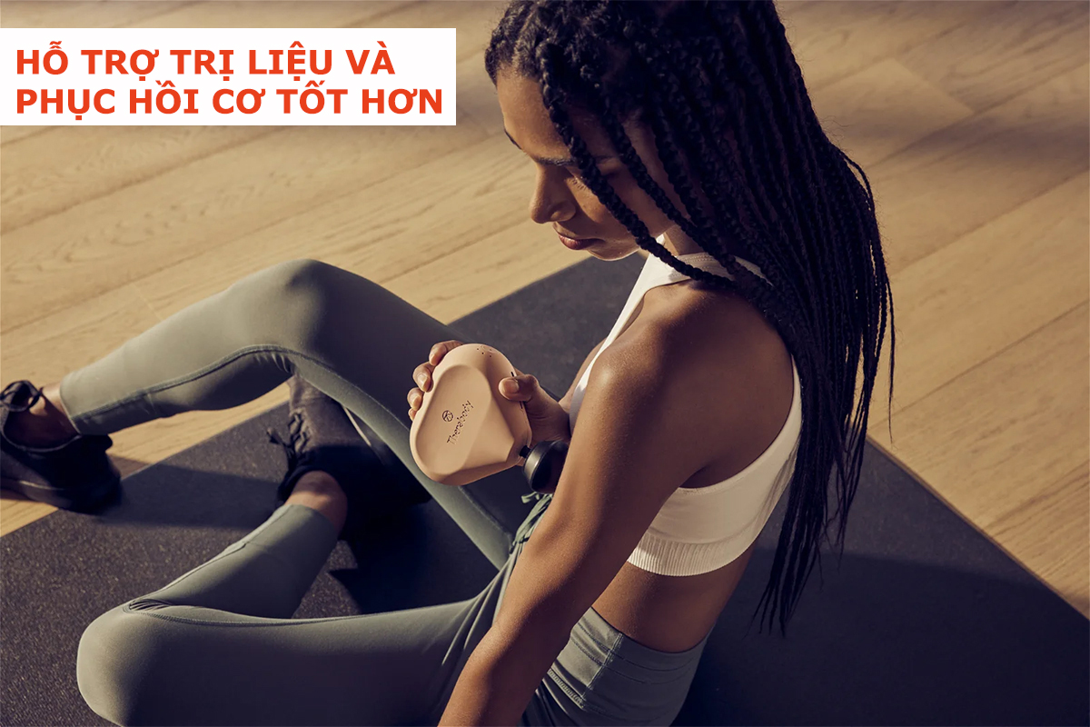 Trị liệu và phục hồi cơ tốt hơn với Therabody Theragun Mini 2