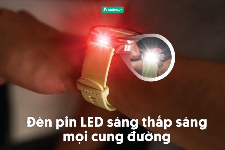 Đèn pin là tính năng mới nổi bật trên Venu 4