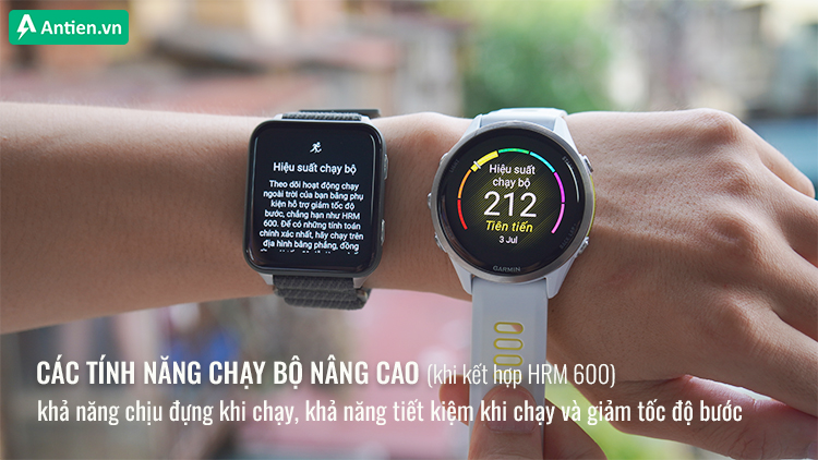 Khi kết hợp HRM 600, Venu X1 cũng mang đến những chỉ số chạy bộ nâng cao (tính năng mới chì có trên Forerunner 970)