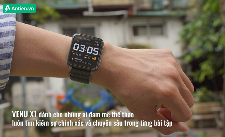 Venu X1 là lựa chọn tuyệt vời cho những ai theo đuổi hiệu suất