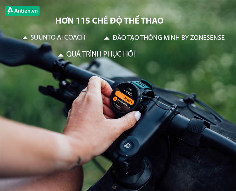 Tính năng tập luyện thông minh hỗ trợ bạn theo đuổi mọi mục tiêu 