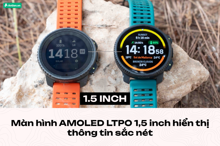 Màn Amoled LTPO nổi bật với giá trị nits cao cho khả năng hiển thị sống động