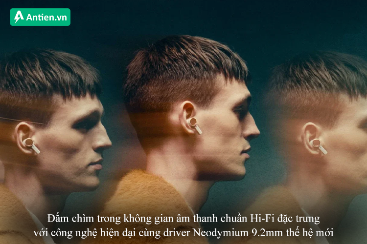 Đắm chìm trong không gian âm nhạc sống động với chất âm đặc trưng nhà B&O