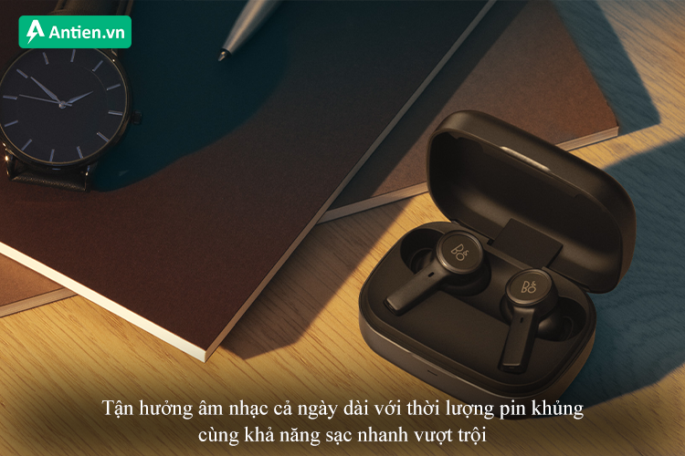 Tận hưởng âm nhạc cả ngày với thời lượng pin vượt trội