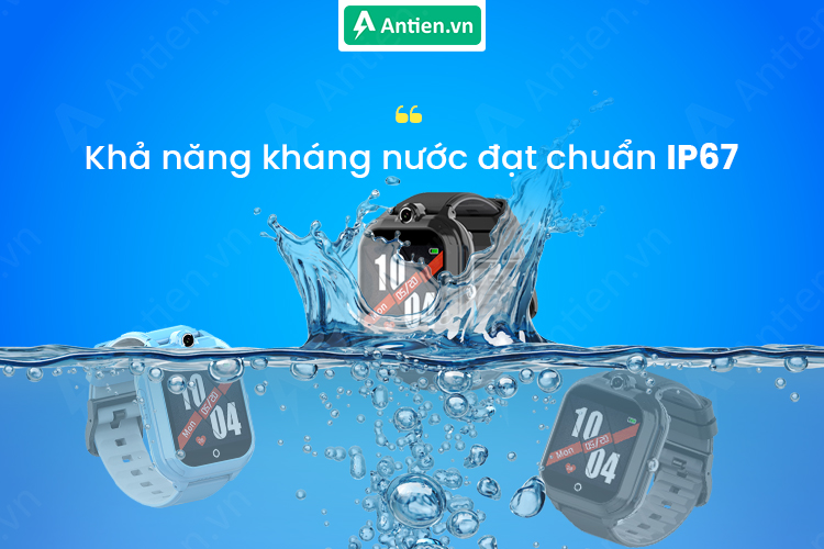 Wonlex CT07 giúp trẻ thoải mái rửa tay, đi dưới trời mưa nhỏ mà không lo hỏng hóc