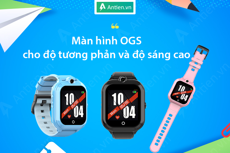 Wonlex CT07 sở hữu thiết kế bắt mắt với màn hình OGS tương phản cao