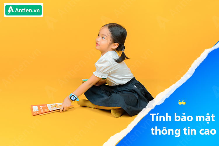 Thiết lập tính năng và giám sát đồng hồ hoàn toàn do người giám hộ, không lo lộ thông tin trẻ khi bị mất đồng hồ