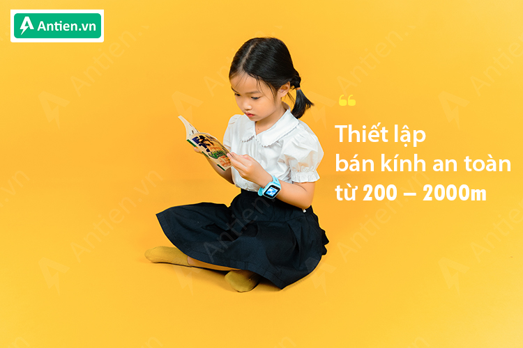 ĐHĐV CT07s sẽ ghi lại lịch sử hành trình và thiết lập bán kính an toàn ở những khu vực trẻ hay đến
