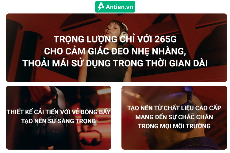 Thiết kế kiến tạo nên sự thoải mái tối đa
