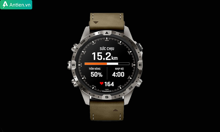 Theo dõi và quản lý nỗ lực của bạn bằng cách theo dõi sức chịu đựng khi tập luyện