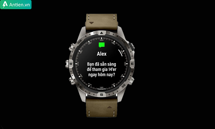 Nhận email, tin nhắn, cảnh báo... ngay trên cổ tay