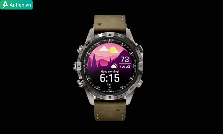 Nhận thông tin tổng quan về thời tiết các các dữ liệu sức khỏe ngay khi thức dậy