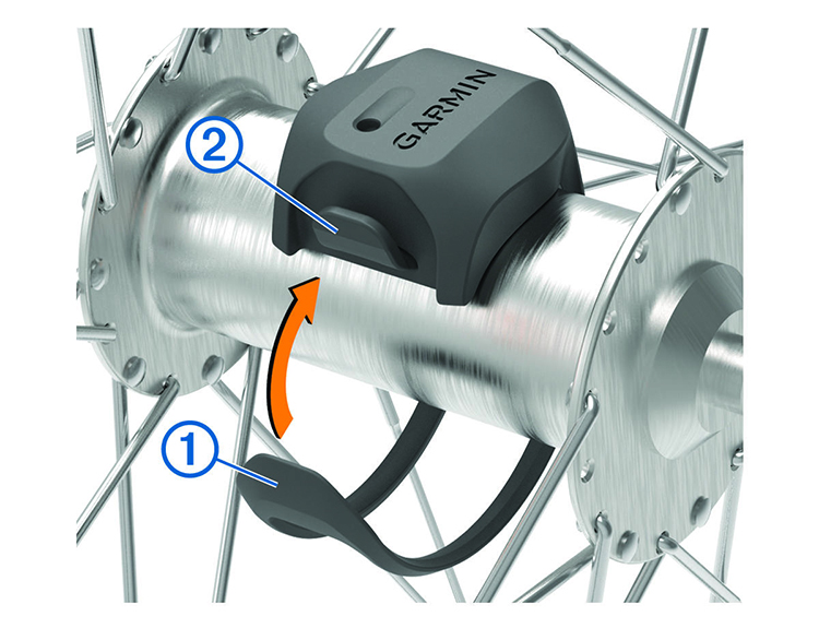Tùy thuộc vào kích thước tay quay để bạn lựa chọn cảm biến guồng chân 2 để gắn vào trục khủyu xe đạp