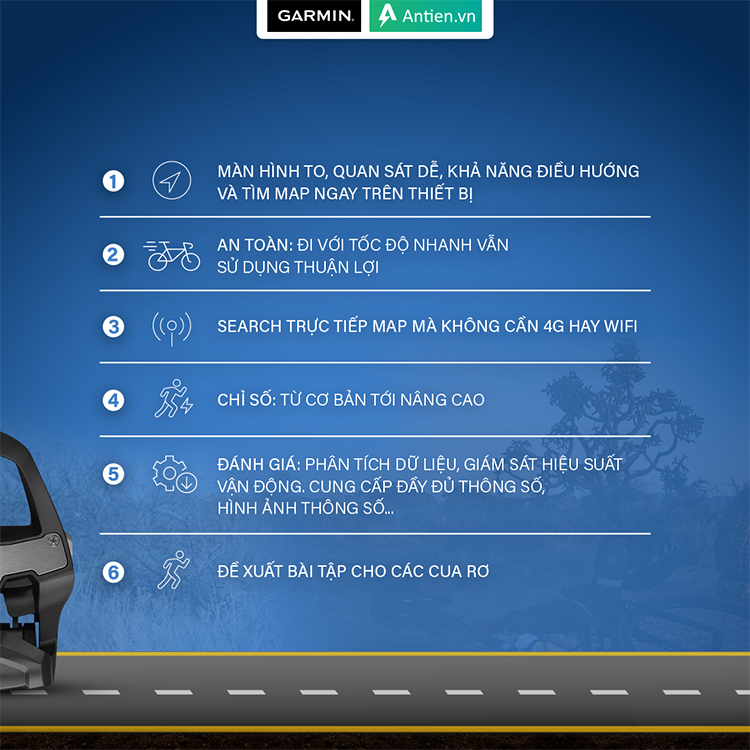 Sử dụng phụ kiện đạp xe của Garmin giúp bạn nâng tầm phong cách, đạp thông minh hơn