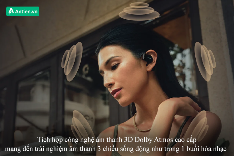 Âm thanh 3 chiều sống động với công nghệ Dolby Atmos