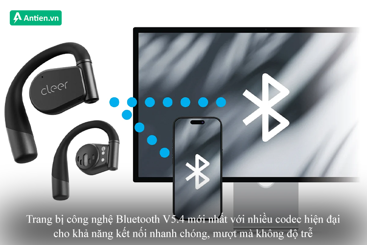 Kết nối nhanh chóng, mượt mà với công nghệ Bluetooth V5.4 hiện đại
