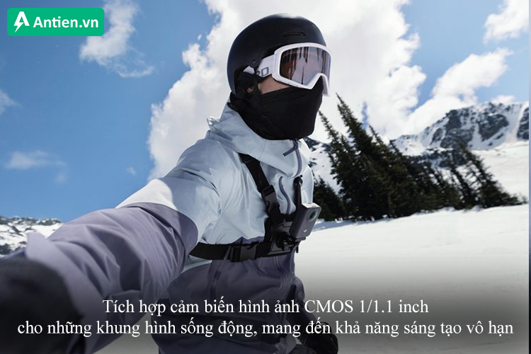 Mang đến hình ảnh sống động nhờ cảm biến hình ảnh hiện đại