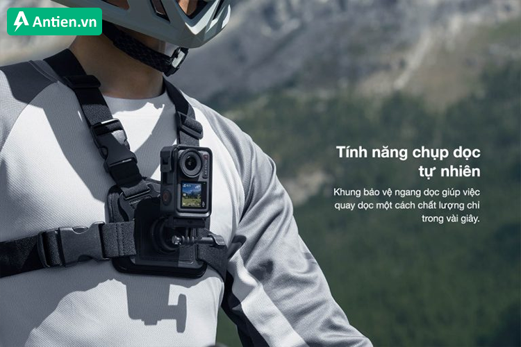 Hỗ trợ tạo nên thước phim chân thực với tính năng chụp dọc tự nhiên