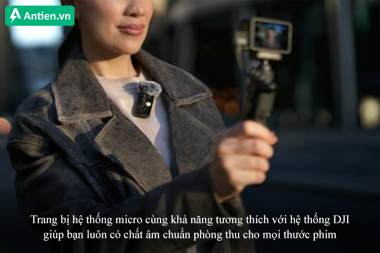 Mang đến chất âm chuẩn phòng thu với hệ thống micro hiện đại
