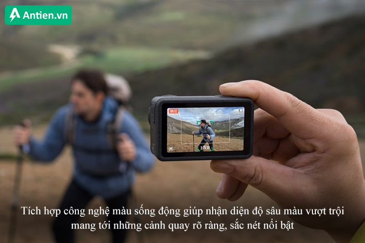 Công nghệ màu sống động mang tới những cảnh quay sắc nét vượt trội