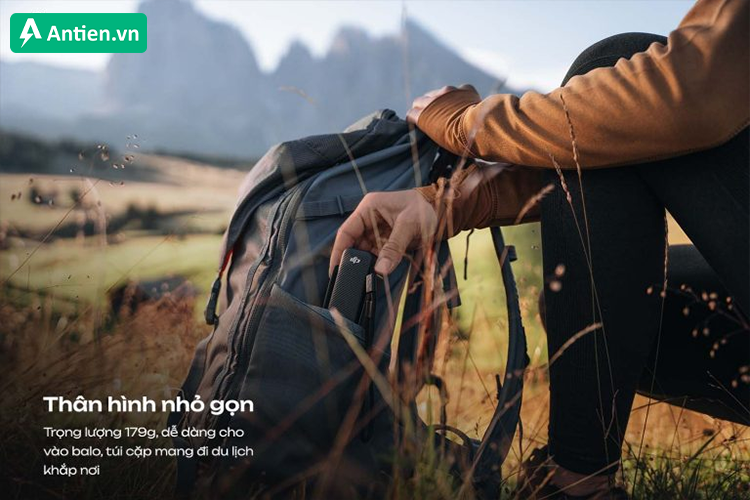 Thiết kế nhỏ gọn dễ dàng mang theo mọi lúc mọi nơi