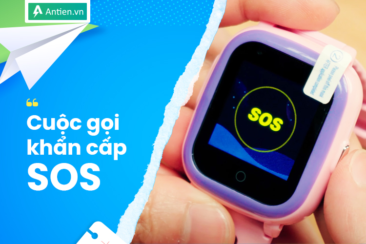 Cuộc gọi khẩn SOS tới người thân khi trẻ cần trợ giúp