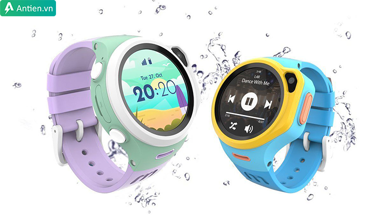 Đồng hồ R1S giúp trẻ thoải mái rửa tay, đi mưa với khả năng kháng nước nâng cấp lên IP67