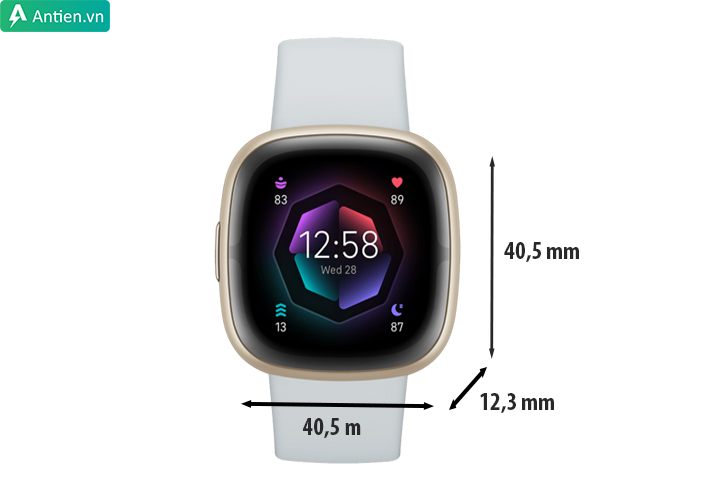 Fitbit Sense 2 sở hữu phong cách nhỏ nhẹ, tinh tế