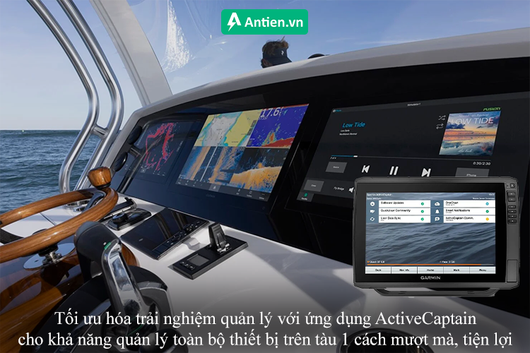 Quản lý tàu thuyền 1 cách mượt mà, đơn giản ngay trên màn hình