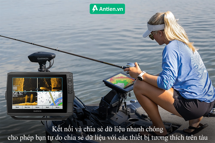 Kết nối và chia sẻ dữ liệu nhanh chóng với hệ sinh thái Garmin tương thích 