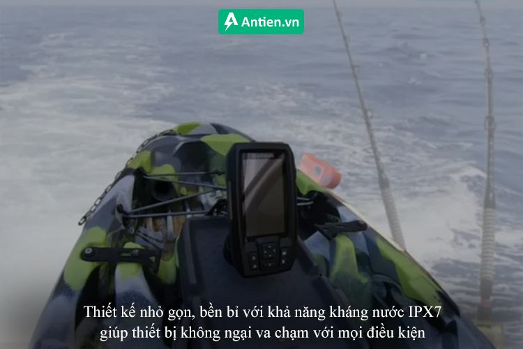 Thiết kế nhỏ gọn, bền bỉ chống chịu mọi điều kiện thời tiết