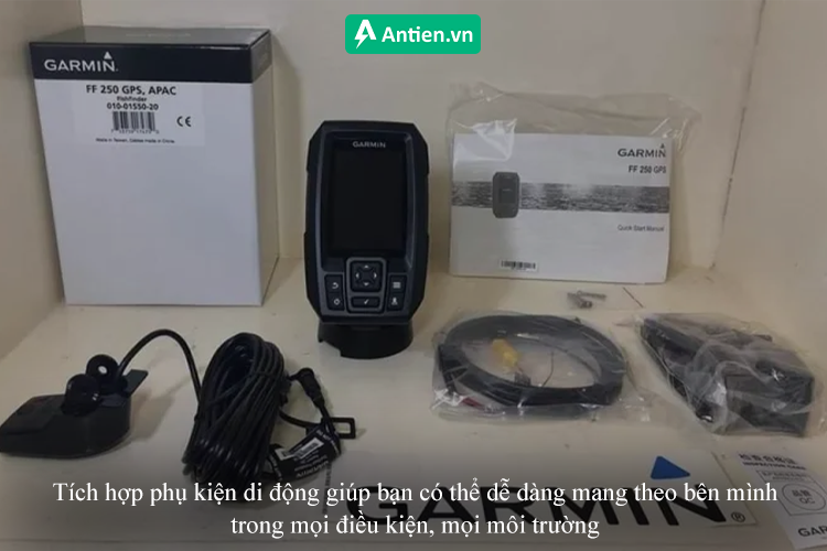 Tích hợp phụ kiện di động giúp bạn có thể mang đi bất cứ đâu mình muốn