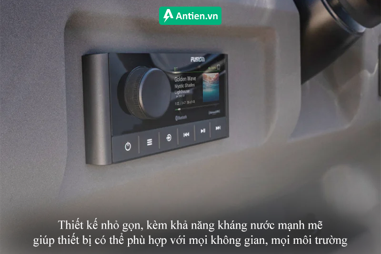 Thiết kế nhỏ gọn, sẵn sàng đương đầu mọi hải trình