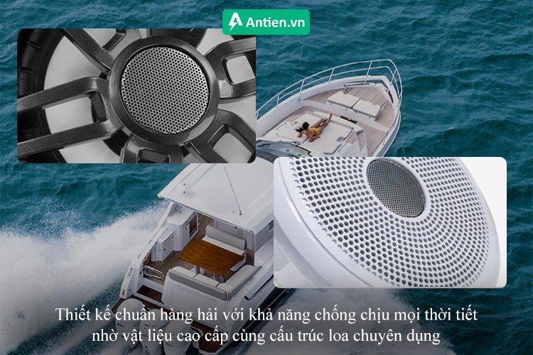 Thiết kế chuẩn hàng hải, tự tin tận hưởng âm nhạc