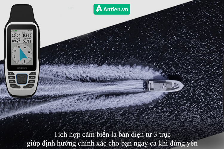 Tích hợp la bàn 3 trục cho định hướng chính xác tuyệt đối