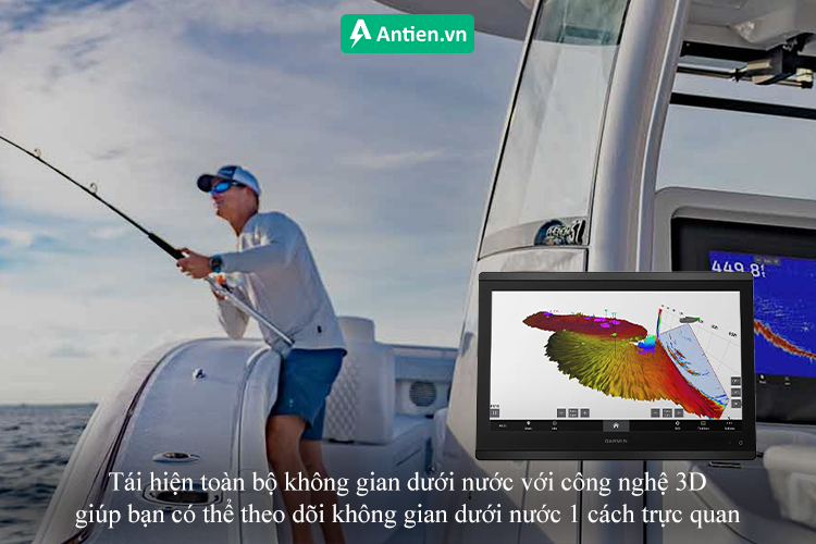 Tái hiện không gian dưới nước với hình ảnh 3D trực quan