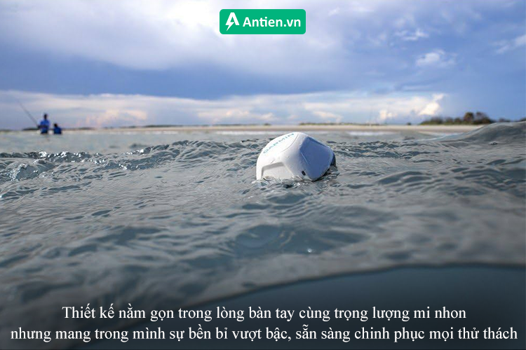 Thiết kế nhỏ gọn nhưng cứng cáp, thoải mái sử dụng trên mọi môi trường