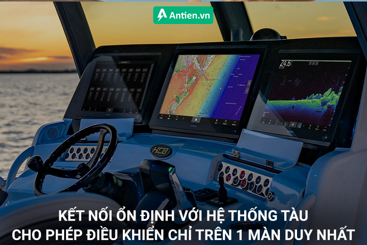 Điều khiển toàn bộ tàu trên 1 màn hình duy nhất