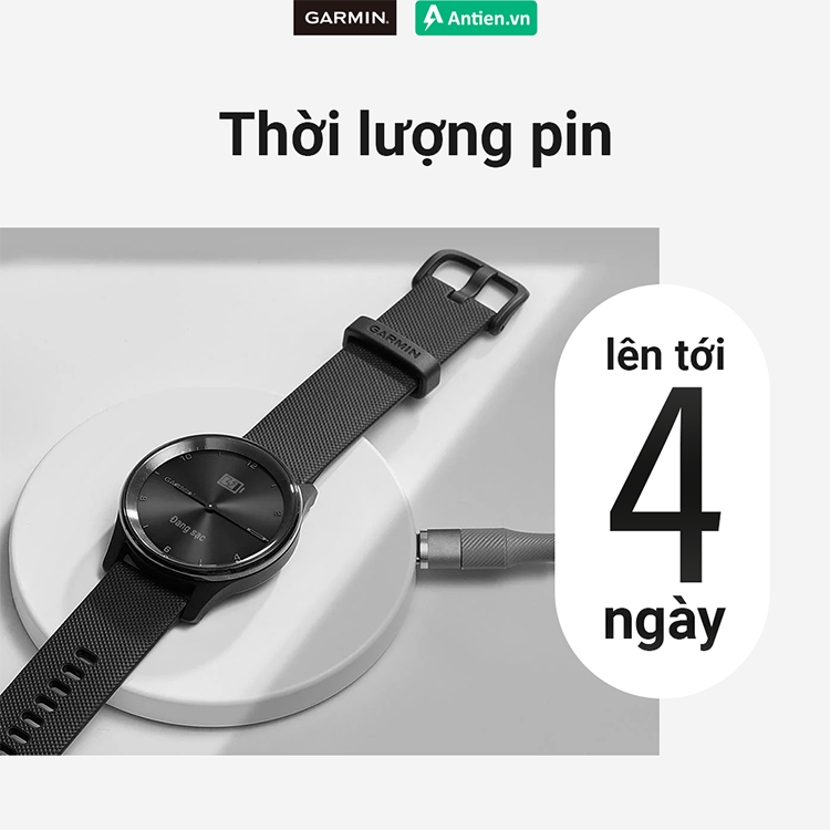 Vivomove Trend đem tới 4 ngày pin sử dụng bên cạnh thiết bị sạc không dây tiện lợi