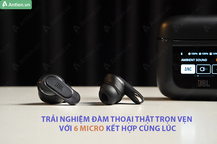 6 Micro kết hợp cùng lúc mang tới trải nghiệm đàm thoại rõ ràng, không ngại tiếng ồn
