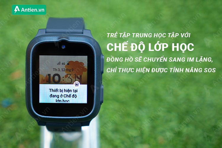 Trẻ không bị làm phiền trong giờ học với chế độ Classmode