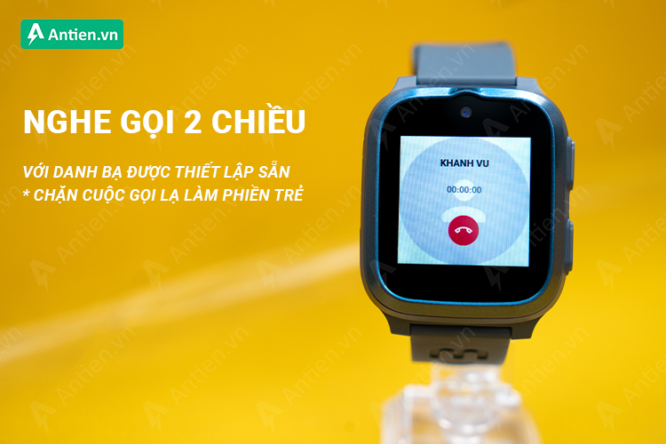 Dễ dàng nhắn tin, nghe gọi 2 chiều... ngay trên cổ tay