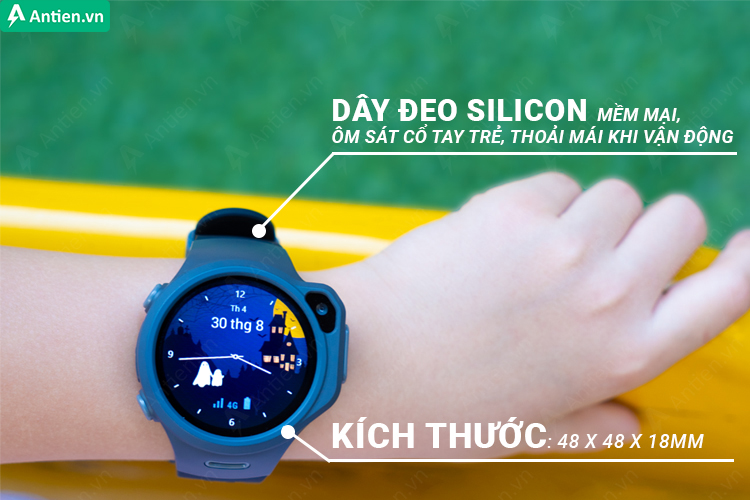 myFirst Fone R1C trang bị kích thước nhỏ gọn với dây đeo Silicon cao cấp, mềm mại